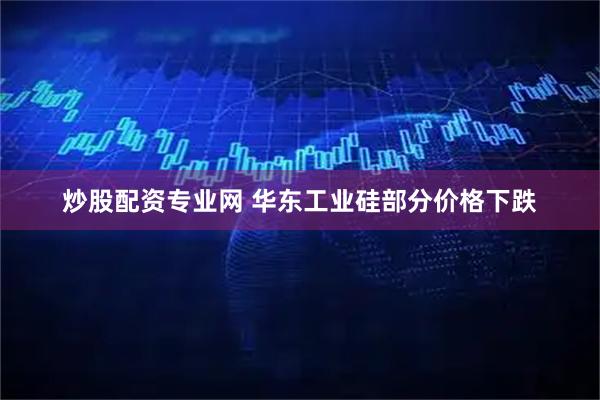 炒股配资专业网 华东工业硅部分价格下跌