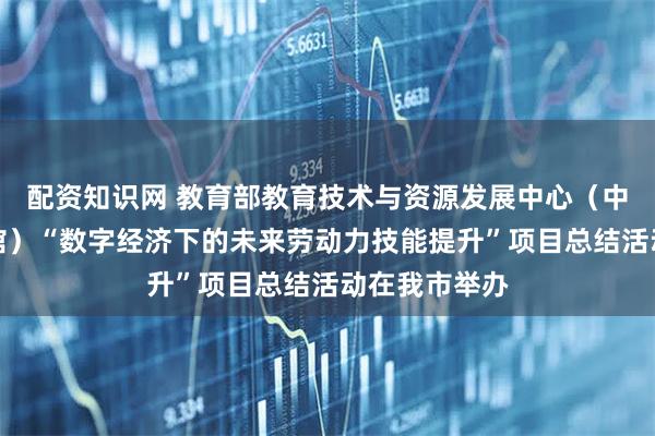 配资知识网 教育部教育技术与资源发展中心（中央电化教育馆）“数字经济下的未来劳动力技能提升”项目总结活动在我市举办